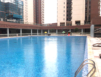 東莞中堂居益凱景中央泳池工程客戶見證