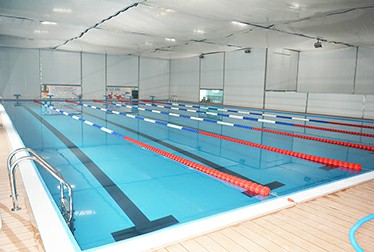 肇慶西江體育鋼結構恒溫泳池工程