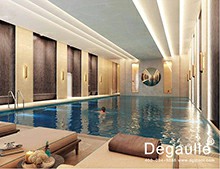 泳池桑拿休閑設備選擇注意哪些？這幾點你一定沒注意到![戴高樂泳池設備]