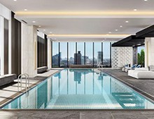 還在為泳池“下餃子”發(fā)愁?不妨試試私人無邊際泳池[戴高樂泳池設備]