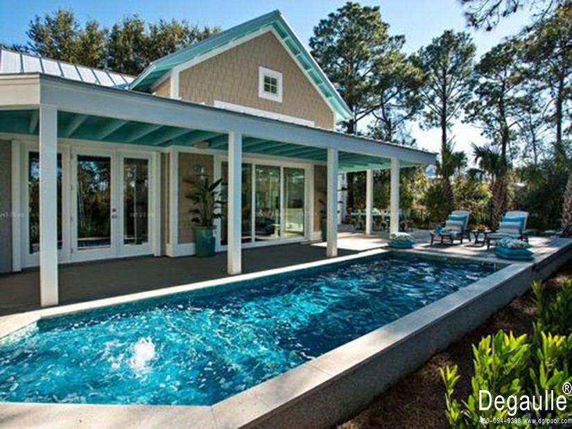 別墅泳池用它,讓你有暢游大海的感覺!——戴高樂泳池設備