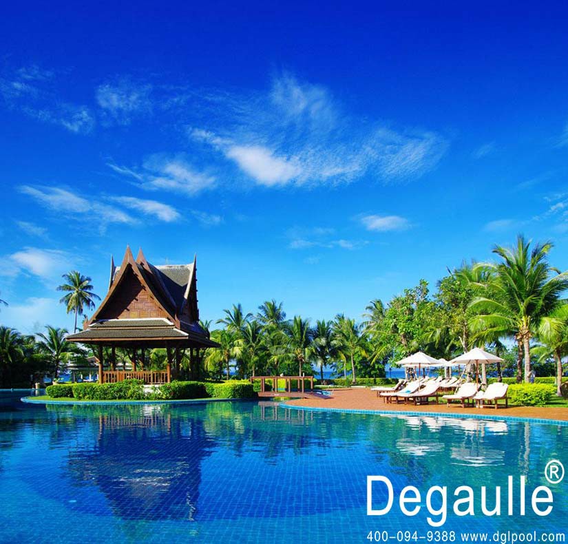 別墅泳池為何都選擇一體化泳池設備？——戴高樂泳池設備