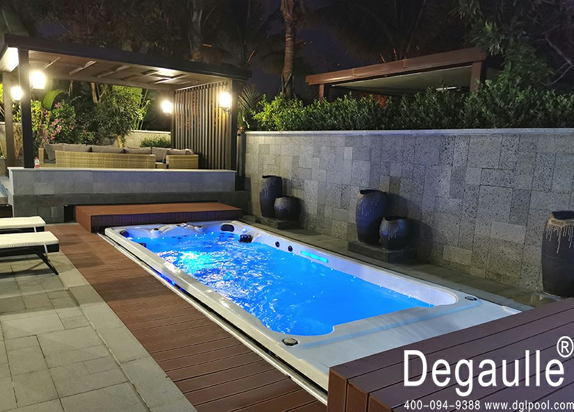 無邊際泳池與普通別墅泳池想比有何優勢？——戴高樂泳池設備