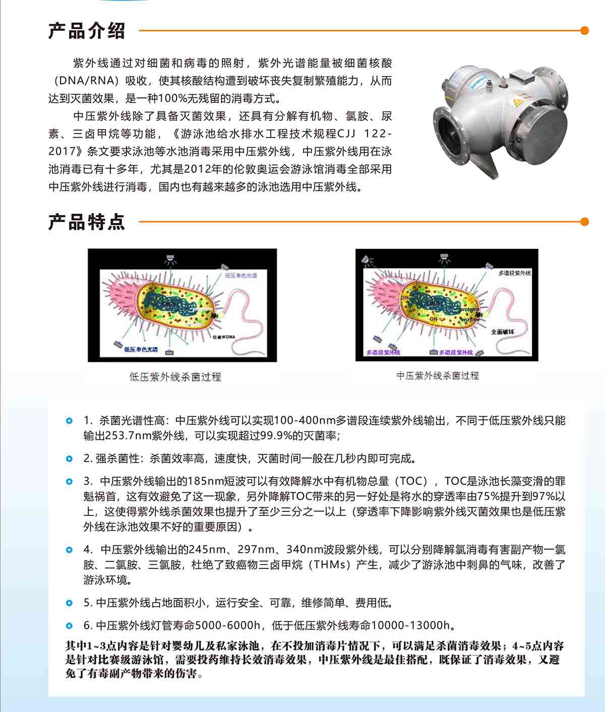 中壓紫外線 中壓紫外線