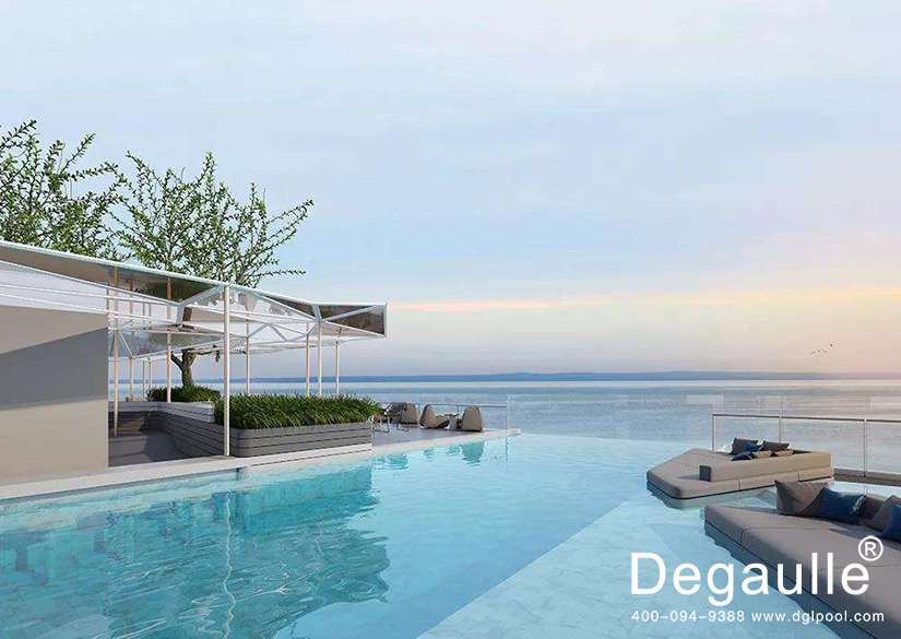 戴高樂無邊際游泳池