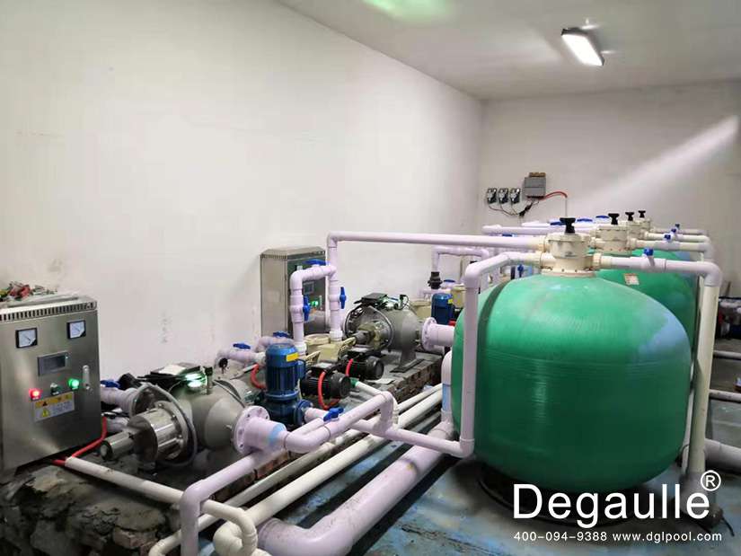 戴高樂頂出式過濾砂缸